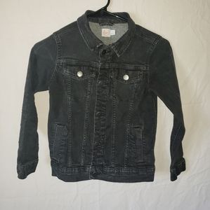Boy dark jean jacket